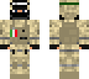 soldato italiano del deserto