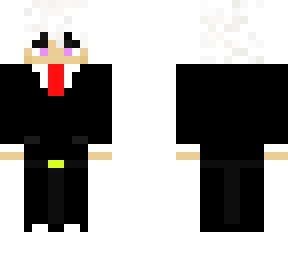 suit white hair