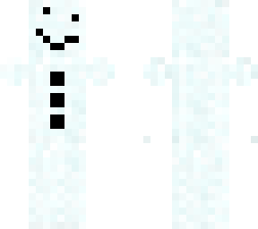 unmasked snow golem