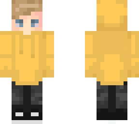 yellow hoodie :d