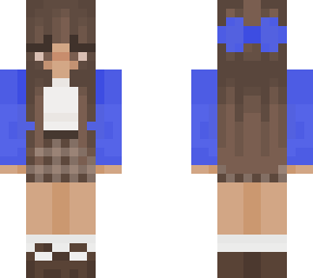 za school girl bow
