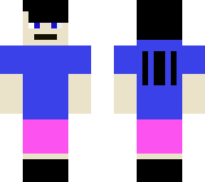 a very weird looking skin