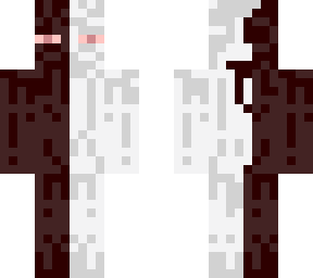 black & white enderman
