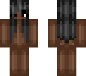 black hair + body base