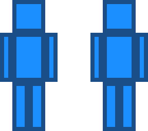 blue cubeman slim edition