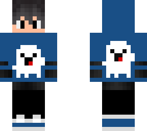 blue ghost boy
