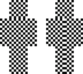 checker boad pattern