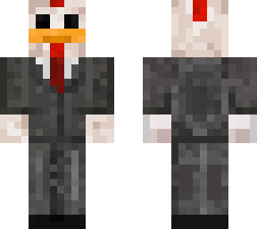 chicken in suit
