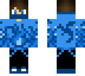 chinelo fogo azul