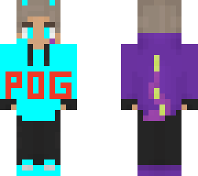 cyan pog purpled