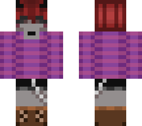 dark aesthetic fem genderfluid skin