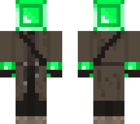 emerald trench coat