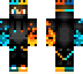 fire x water with crown