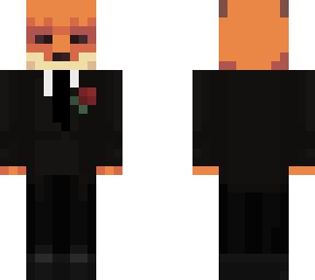 fox in black suit (edit)