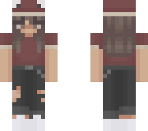 froggy hat girl (red)