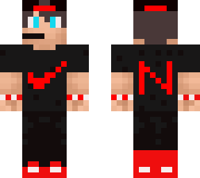 gamer red nike