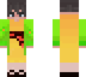 green & yellow japanese skin (first draft)