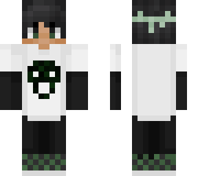 green sapnap w/ skull