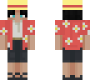 hawaiian dude with sunhat