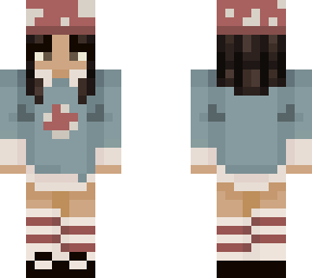 mushroom girl edit  (original made by blob9387)