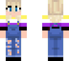 non-binary overall skin.