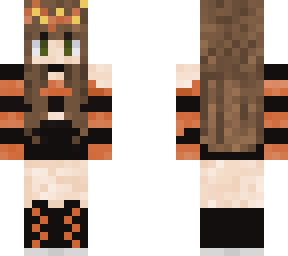 orange elf fairycore