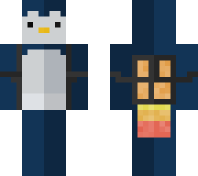 penguin with jetpack