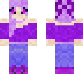 purple girl