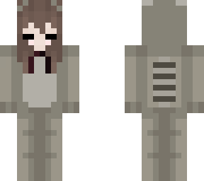 raccoon onesie girl