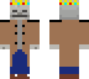 skeleton with raincoat