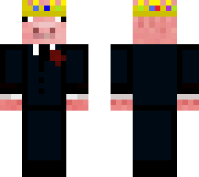 technoblade in a suit