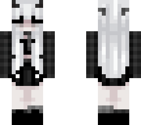 white hair demon