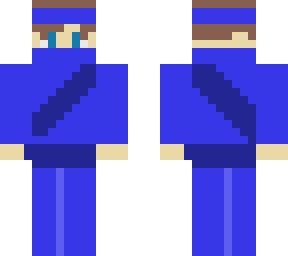 a blue ninja