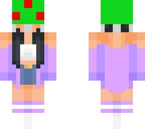 aphmau (with metroid on her head)