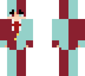 blue and red