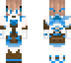 blue cow guy