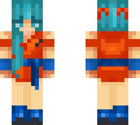 female goku!