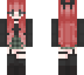 gothic academia(red hair version)