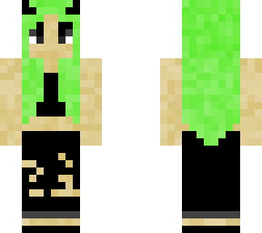 green evil girl