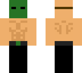 green griefer topless