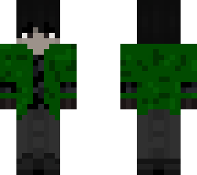 green sweater boy