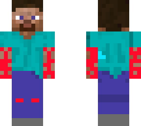 herobrine and steve (outerlayer=herobrine)