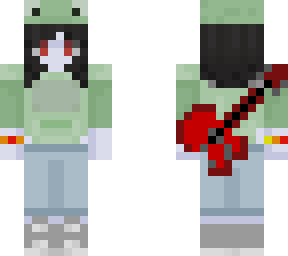 marceline w/ a froggy thing