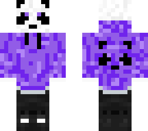 panda morado