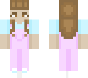 pastel overalls