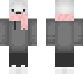 polar bear with clothes and scarf