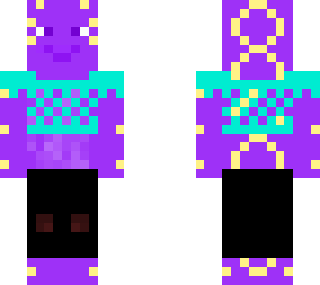 purple and yellow diamonds