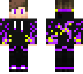 purple gamer boy