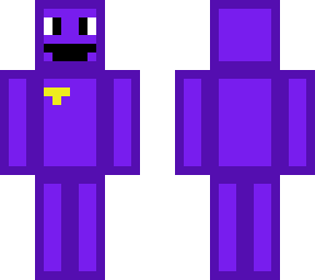 purple guy in minecraft :d