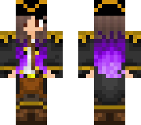 purple hair captain